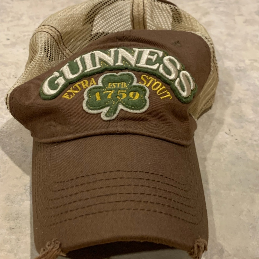 Guinness Brown and Tan Trucker Hat